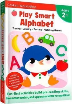 Купить Gakken. Розумні ігри. Англійська мова. Алфавіт. 2–4 роки + наліпки і багаторазові сторінки для малювання Коллектив авторов