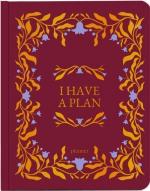 Купити Блокнот для планування «I Have a Plan» марсаловий з плетінням 
