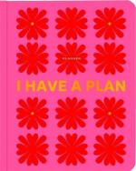 Купити Блокнот для планування «I Have a Plan» рожевий з квітами 